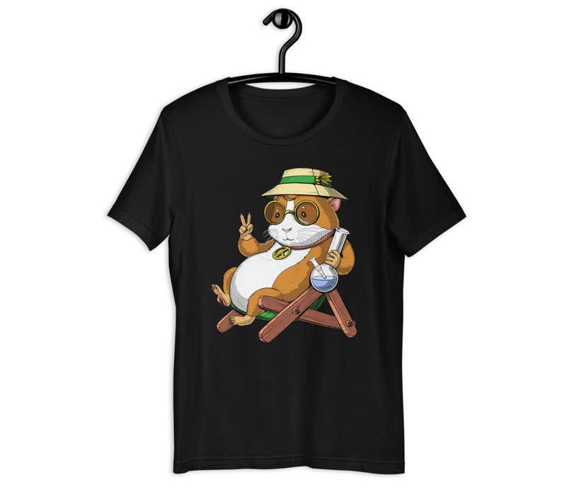 Guinea Pig Smoking Weed Tshirt Funny Cannabis Stoner Tee Etsy