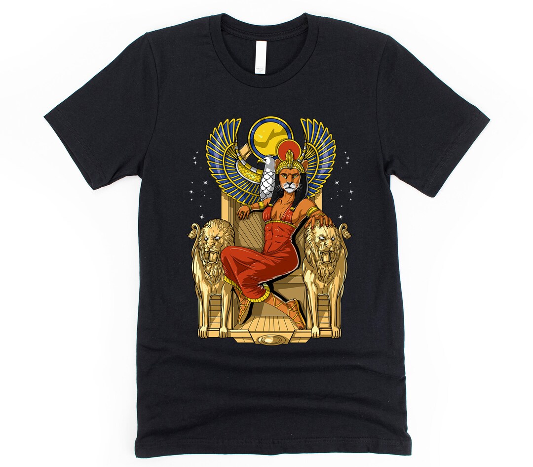 Sekhmet Egyptian Goddess Lioness Shirt Ancient Egyptian God - Etsy