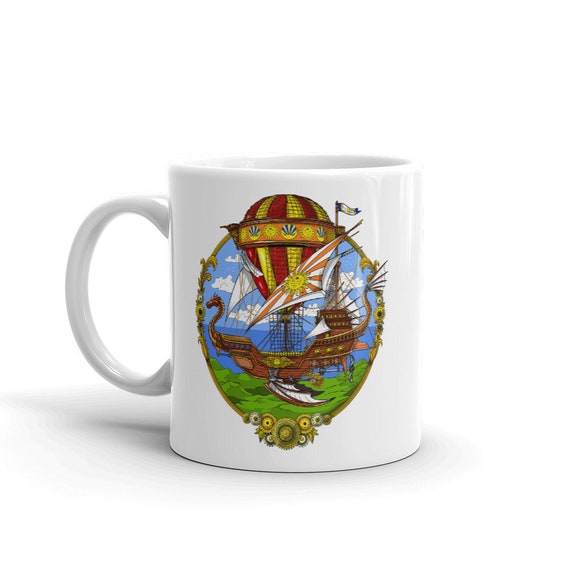 Steampunk Dragon Air Balloon Coffee Mug, Mechanical Airship Mug, Fantasy  Aeronautical Mug, Victorian Mug, Steampunk Cup, Steampunk Gift - Etsy