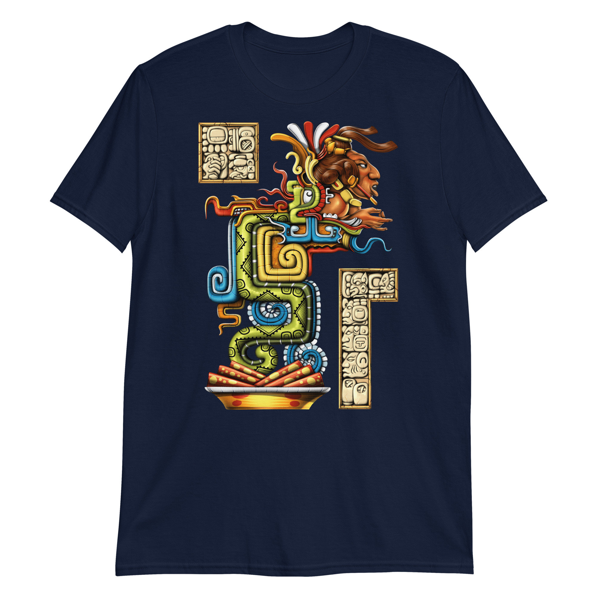 Mayan God Quetzalcoatl T-shirt, Ancient Maya Civilization Shirt, Aztec ...