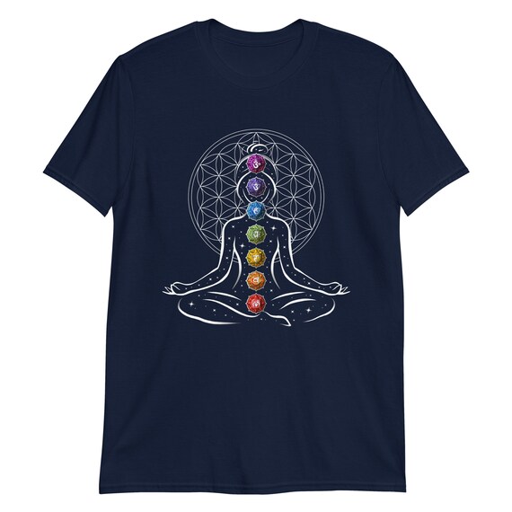 Chakras Shirt Yoga Meditation Sacred Geometry Chakras Shirt Yoga Meditation Sacred Geometry