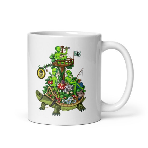 Funny Aliens Coffee Mug, Alien Mug, Extraterrestrials Mug, Alien Cups, Alien Lover Gift