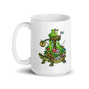 Taza de café divertida con extraterrestres, taza con extraterrestres, taza con extraterrestres, tazas con extraterrestres, regalo para amantes de los extraterrestres imagen 4