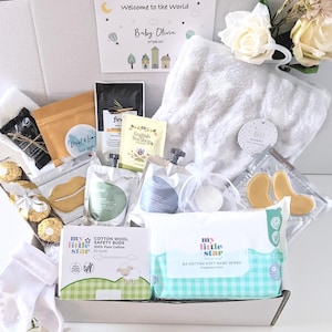 New Mum And Baby Gift Hamper/Pamper Hamper/Unisex Baby Gift Box/Baby Shower Gift/Mum to Be/Baby Gift/New Mum/Maternity Leave Gift Hamper