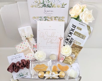 Luxury Bride To Be Gift Hamper: Wedding Planner/Spa Pamper Box/Bridal Shower Gift/New Bride/Engagement Gift/Mr Mr/His And Hers/Personalised