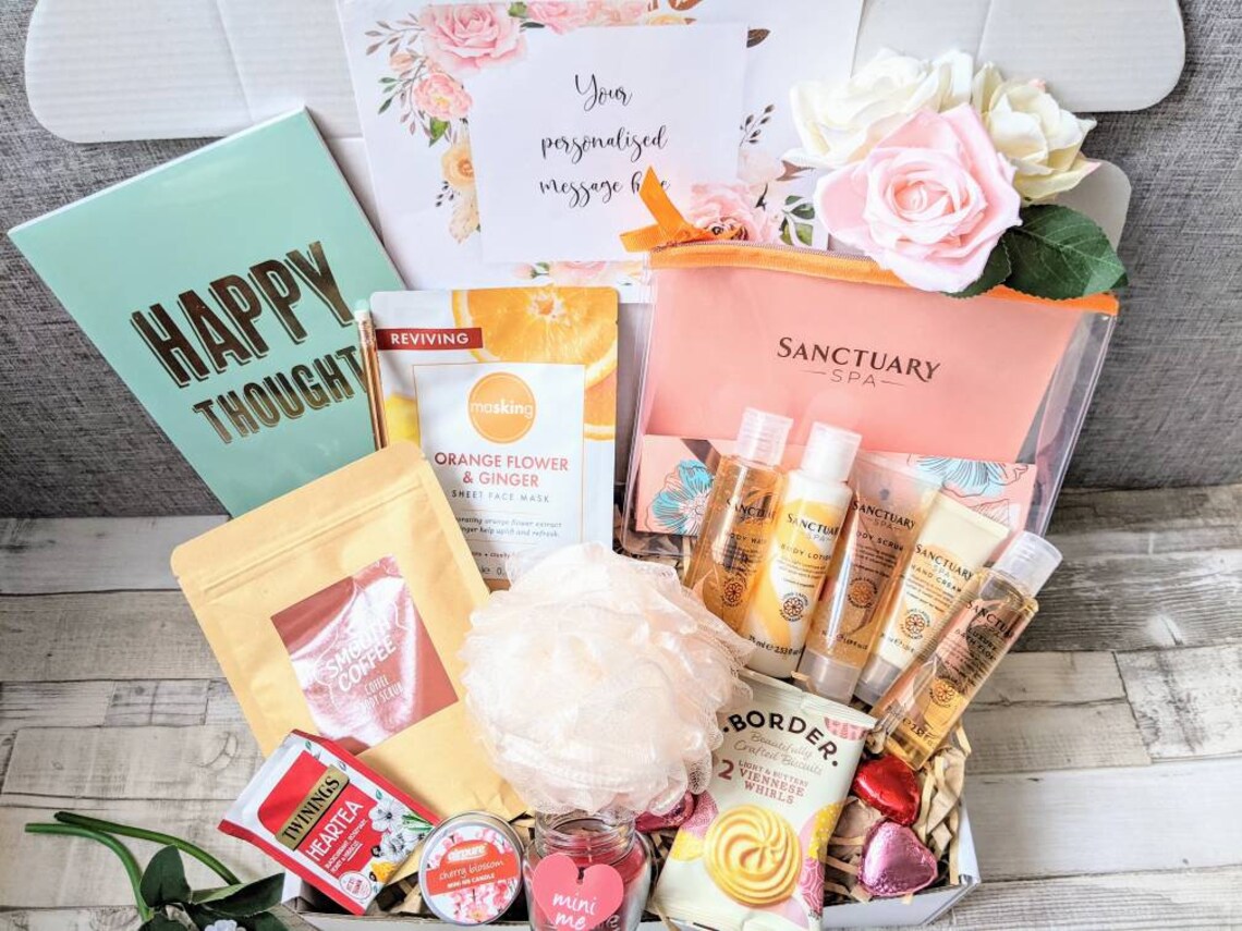 Sanctuary Spa Gift Box/Pamper Hamper/Birthday Gift For Her Etsy