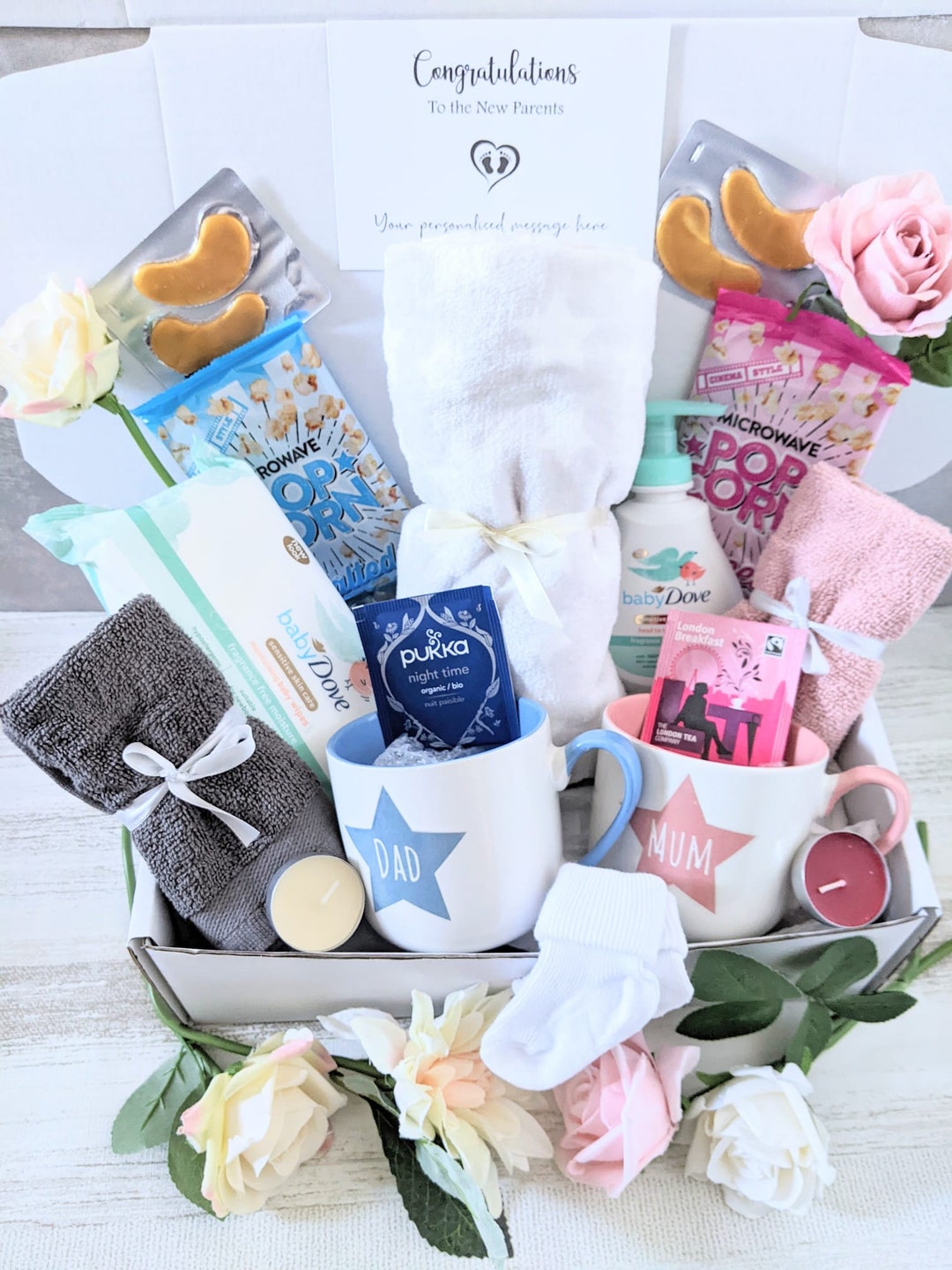 New Parents Gift Hamper/pamper Hamper/new Baby Gift/baby Shower