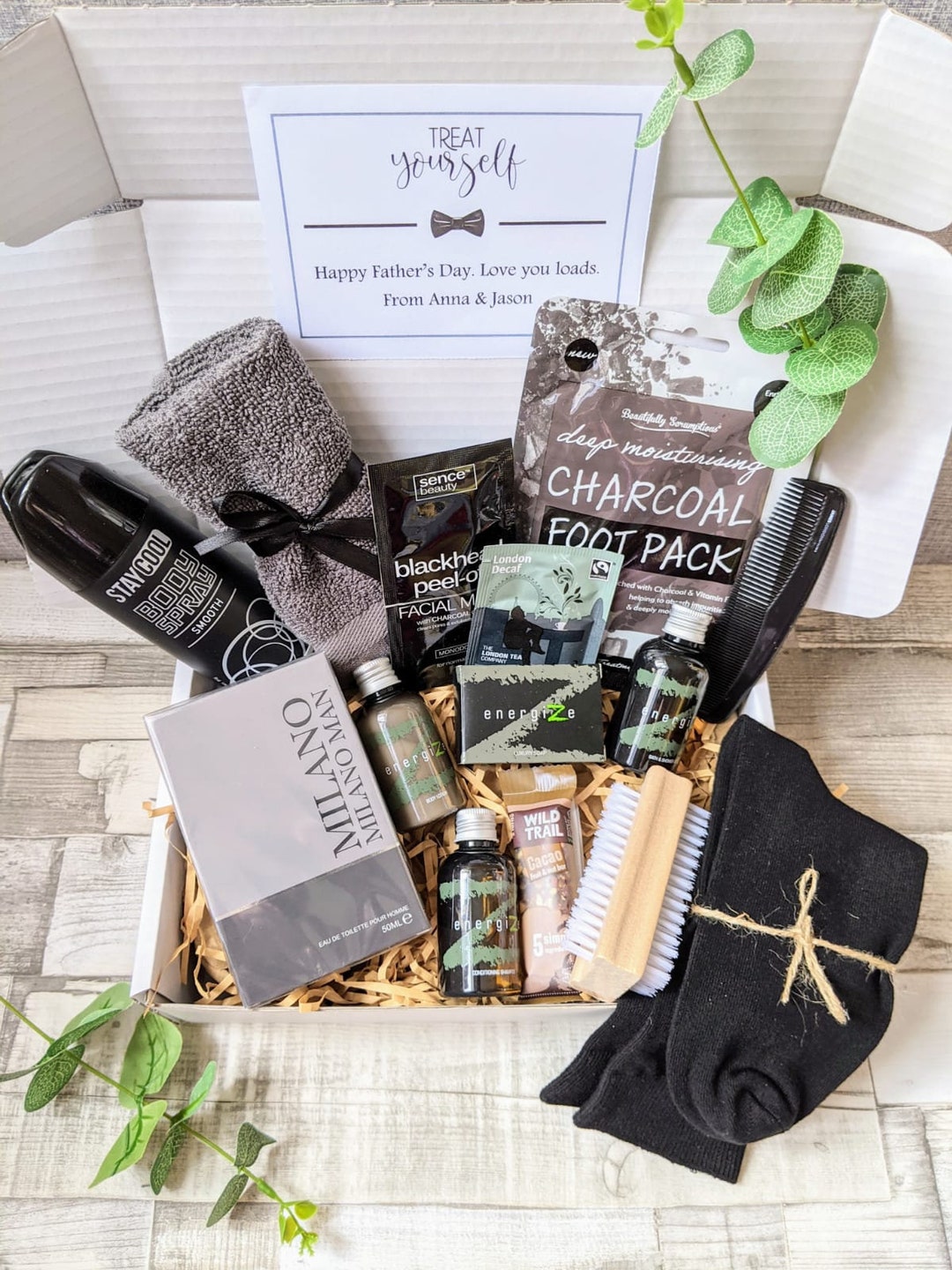 Mens Luxury Spa Gift Box/pamper Hamper/may Birthday Gift/ Gift for