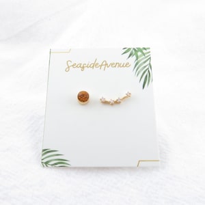 Zodiac Constellation Gift Earring Studs, Birthstone with Diamond  Constellation, Horoscope Earrings, Gift for Her (Aquarius to Gemini)