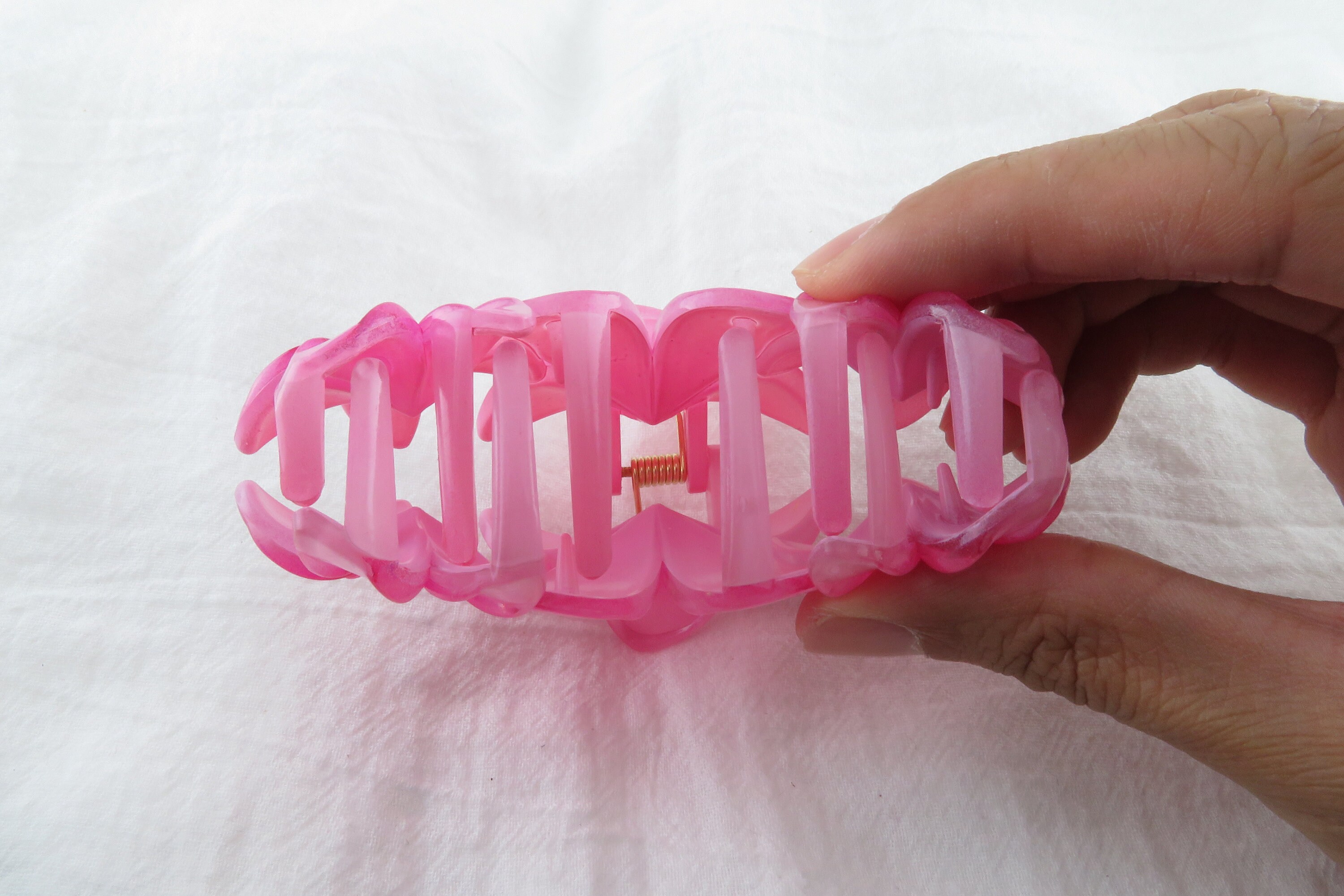 ATODEN Haarspangen Set – 8 Stück, Mini-Klauenclips, Rosa