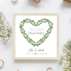 Affiche PDF pour le mariage du persil