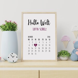 Hallo Welt - Geschenk zur Geburt