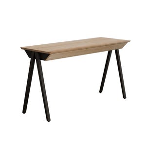 wooden office desk,  vogel L 140 cm x 60 cm / Solid oak desk with drawers / Natural solid wood desk for you / Modern desk