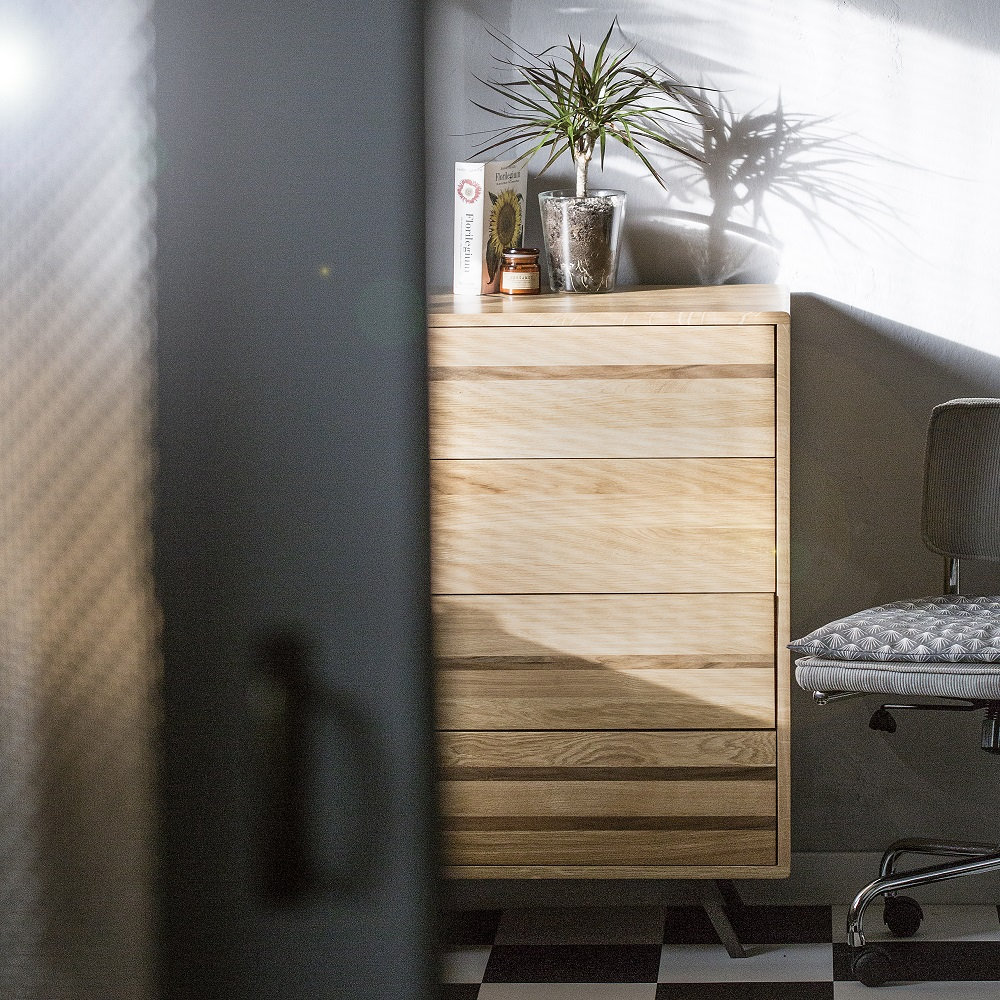 Wooden Chest of Drawers, Solid Wood Furniture, Oak Furniture, Wooden