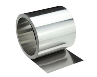 304 Stainless Steel Sheet, Strip, Blanks Metal, 39 Inch Length, Various Gauges and Width