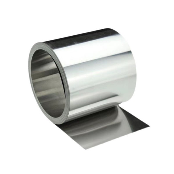 304 Stainless Steel Sheet, Strip, Blanks Metal, 39 Inch Length, Various Gauges and Width