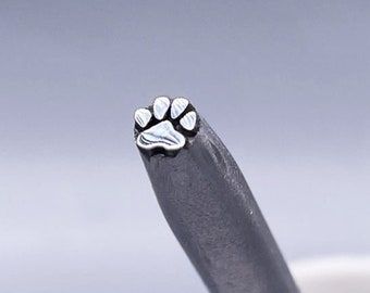 Cat Paw Steel Punches Cute Kitten Claw Punch Jewelry Metal, Leather Stamping Tools Bracelet DIY Craft Tool, For Gift
