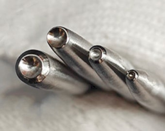 Poinçons en acier Fisheye Style Punch Stamp Concave Bijoux Outils d’estampage en métal Bricolage Outil d’artisanat, Pour Cadeau