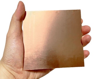 Raw Copper Sheet, Strip, Blanks Metal, Various Gauges and Width