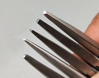 Ensemble d’outils de sculpture en métal, Graver Punch Bijoux Outils d’estampage en métal Gouges et ciseaux Couteau Bricolage Outil d’artisanat
