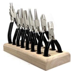 Round Nose,Chain Nose,Flat Nose,Nylon Jaw,Cut Nose,Bent Nose Jewelers Pliers Set Jewelry Tools Kit