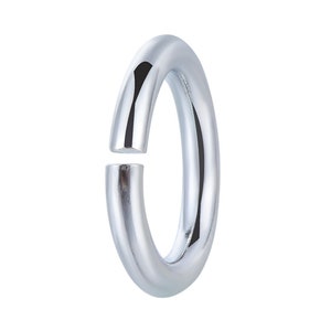 5pcs of 925 Silver Open Jump Ring, 9g, 10g, 12g, 15g Thickness (Complimentary Jump ring opener )