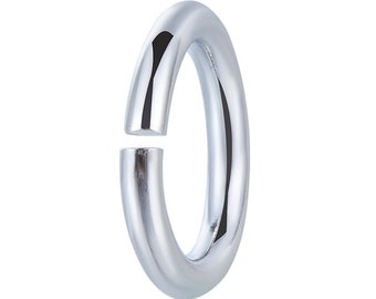 5pcs de 925 Silver Open Jump Ring, 9g, 10g, 12g, 15g de espesor (abridor de anillo de salto de cortesía)