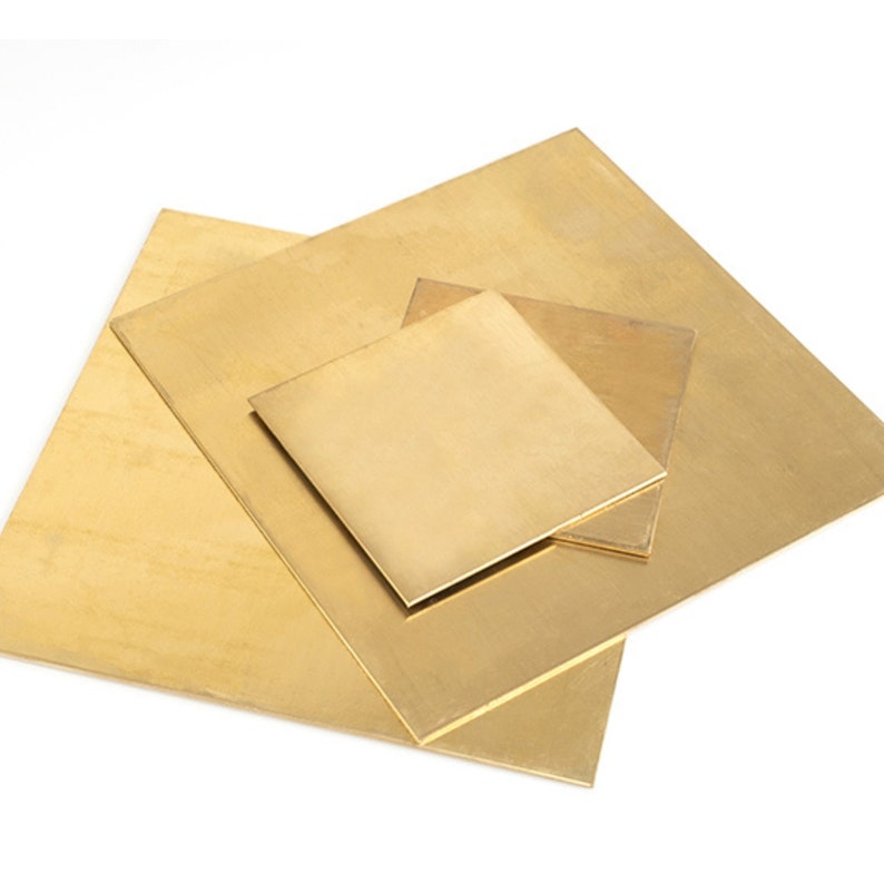 Raw Brass Sheet, Strip, Blanks Metal, Various Gauges and Width image 5