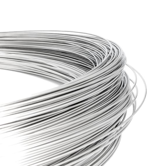 304 Stainless Steel Wire Smooth Jewellery Making Wire Dia 0.1 - 3mm Soft /  Hard