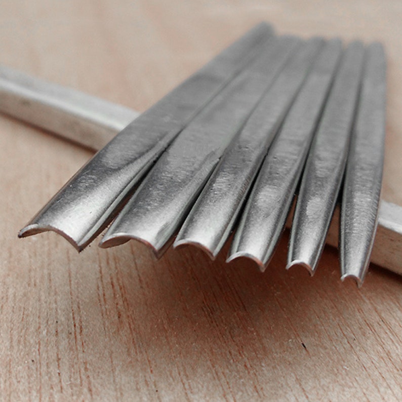 Steel Punches Curve Punch Half Round Jewelry Metal Stamping Etsy