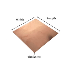 Feuille de cuivre brut, bande, flans de métal, divers calibres et largeurs image 2