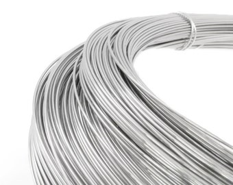 304 Stainless Steel Wires, Round Wires Soft Half Hard Wire Beading Wire Wire Wrap For DIY Jewelry Making Accessories