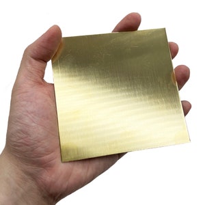 Raw Brass Sheet, Strip, Blanks Metal, Various Gauges and Width