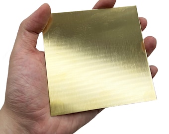 Raw Brass Sheet, Strip, Blanks Metal, Various Gauges and Width