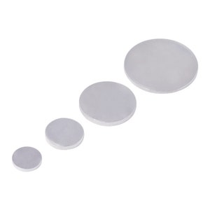925/990/999/9999 Reine Sterling Silber Runde Stanzen Blank, Flache Runde Stanzen Tag Anhänger Charms für Armband Ohrring Schmuck machen