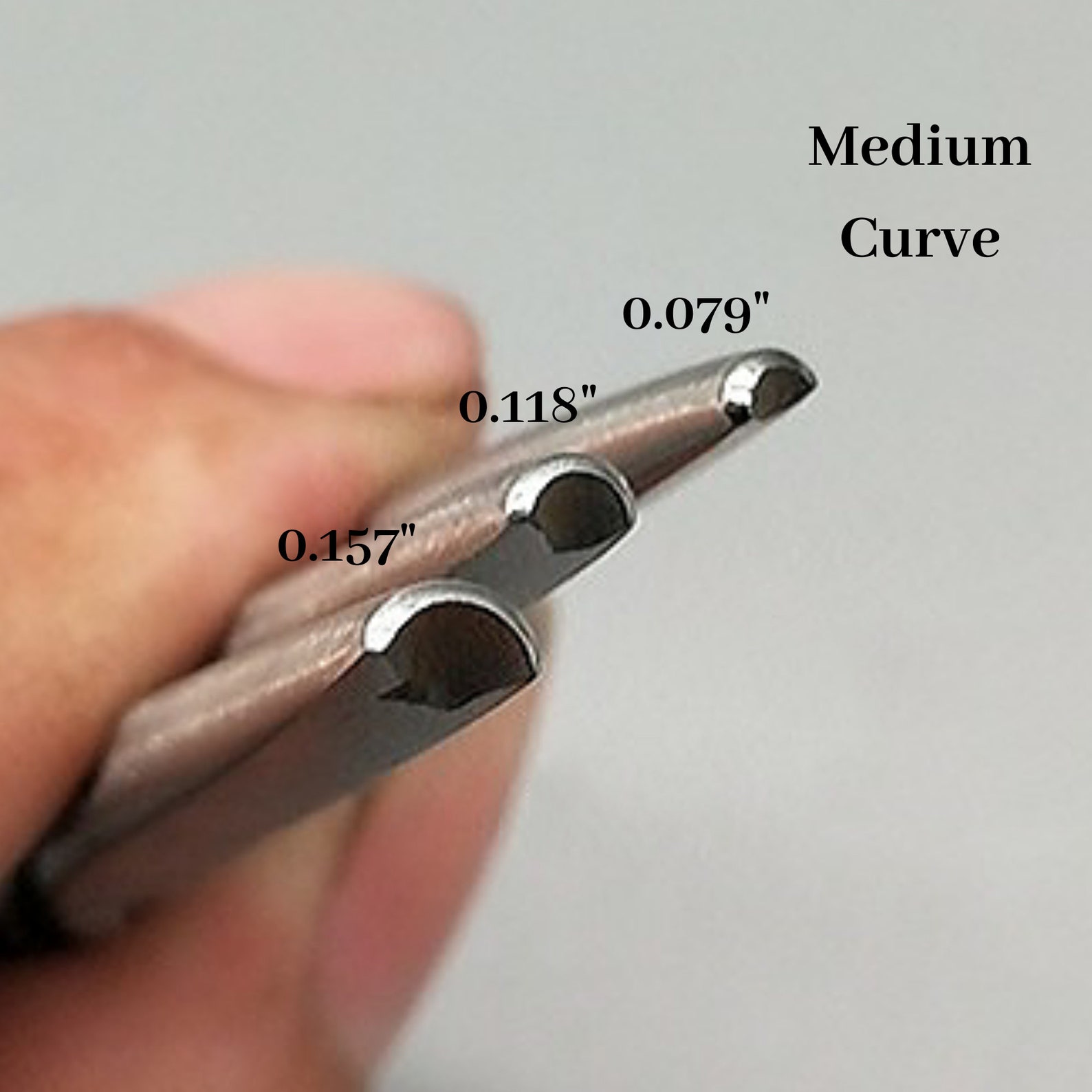 Steel Punches Curve Punch Half Round Jewelry Metal Stamping Etsy