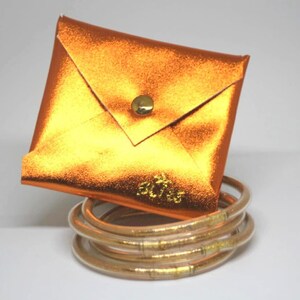 Buddhist bangle and its pouch