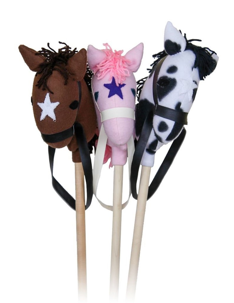 Stick Horse Pony Galloping Classic Toy USA Handmade