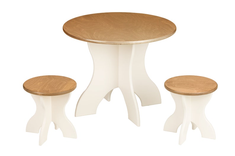 Round Activity Table With Stools 3 Piece Set