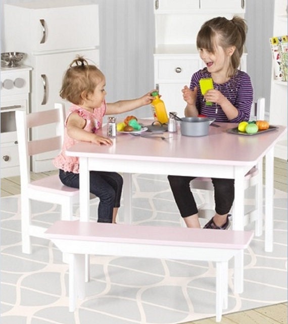 Amish childrens on sale table and chairs