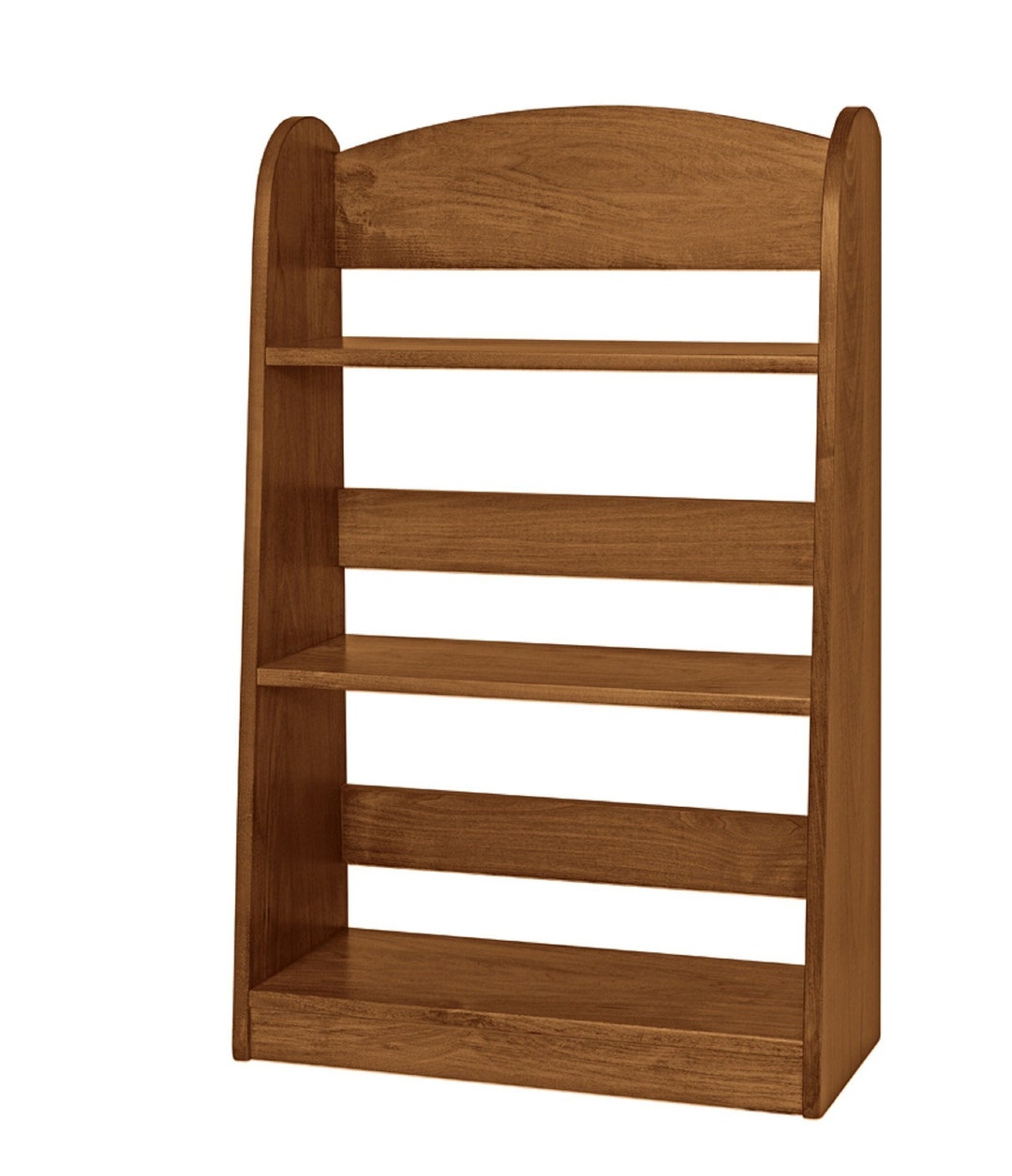 Preschool Playroom Bookshelf Solid Poplar Wood WALNUT FINISH Etsy