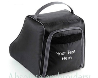 personalised walking boot bolsa