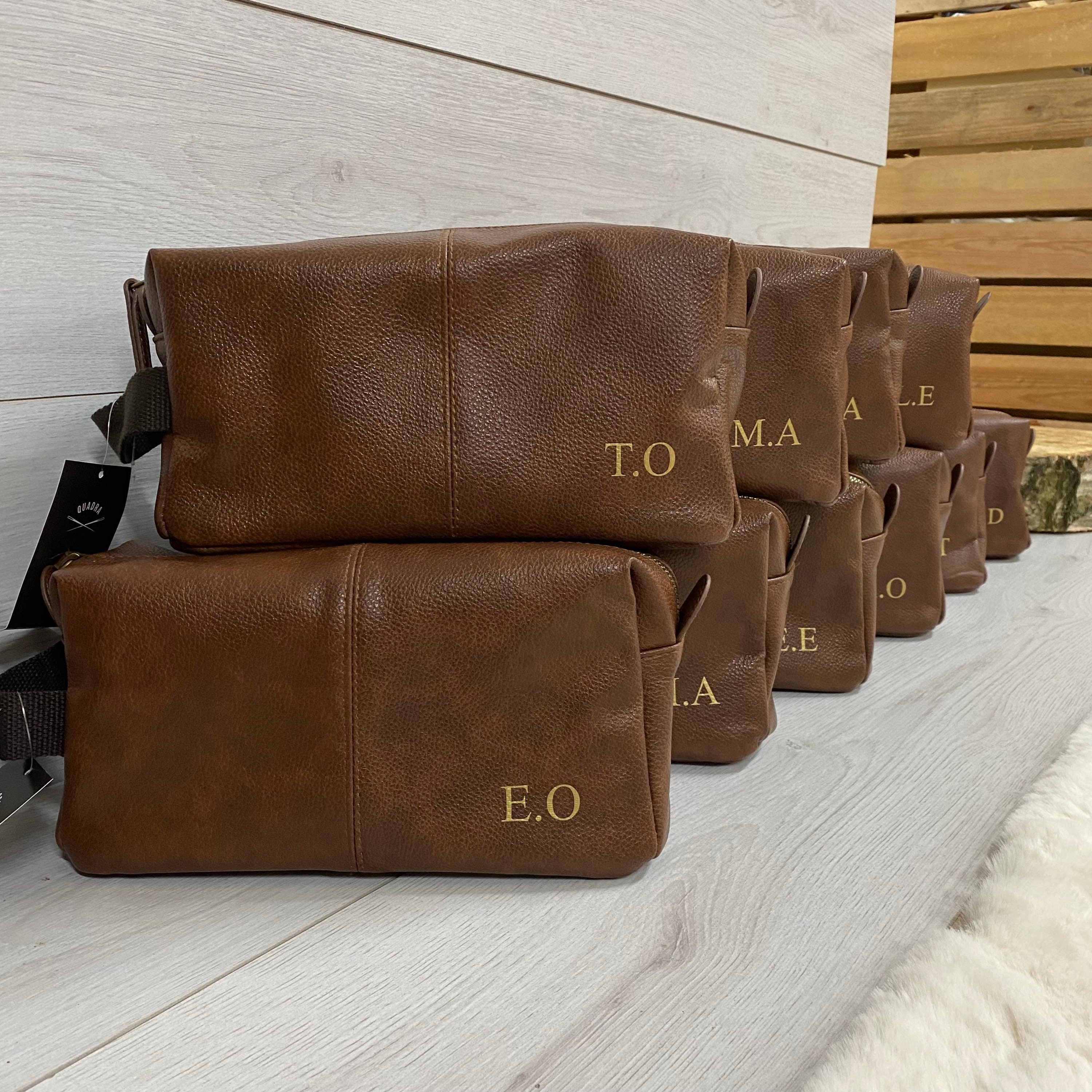 Personalised Toiletry Wash Bag With Initials or Name for Him Etsy UK