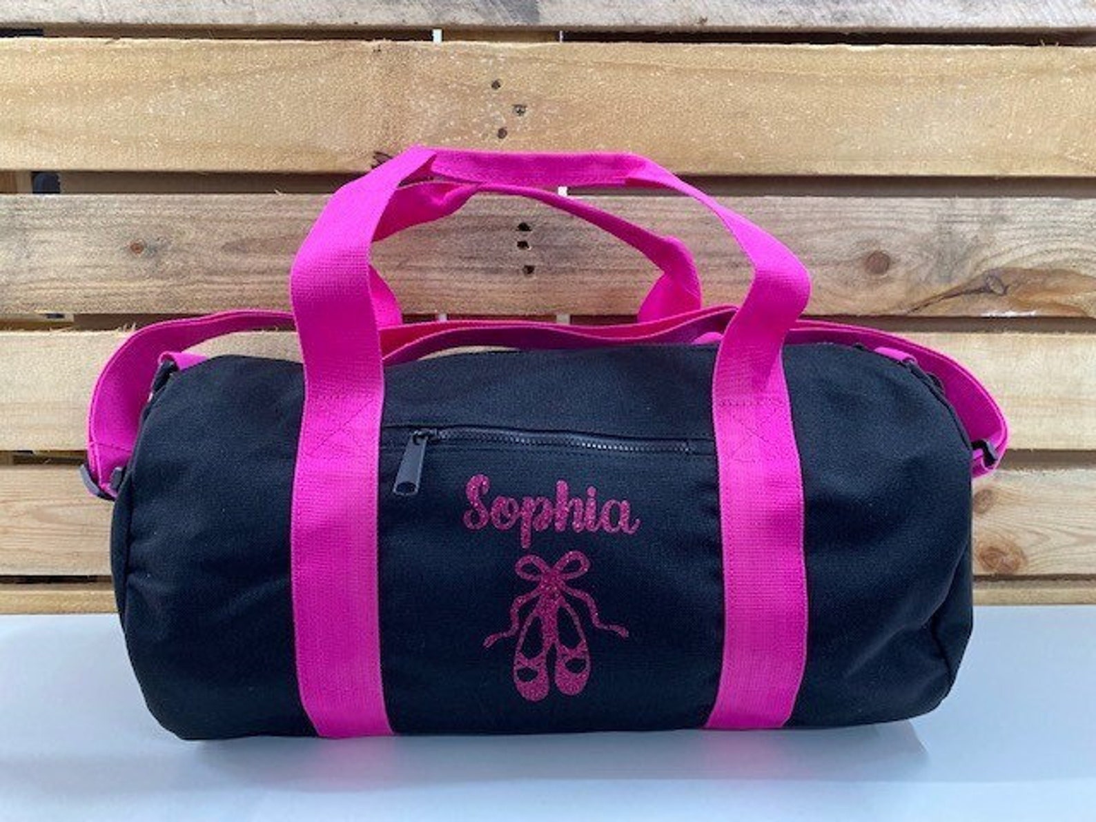 Personalised Ballet Dance Bag Girls Kids School Ballet Etsy UK