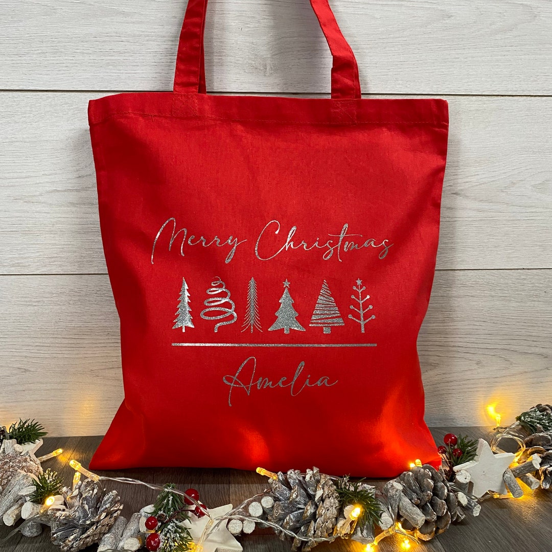 Personalised Christmas Eve Bag Personalised Christmas Gift Etsy UK