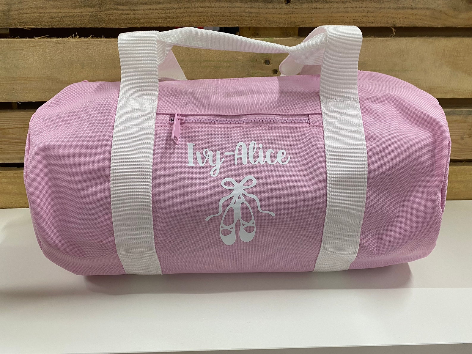 Girl Ballet Pattern Print Crossbody Bags