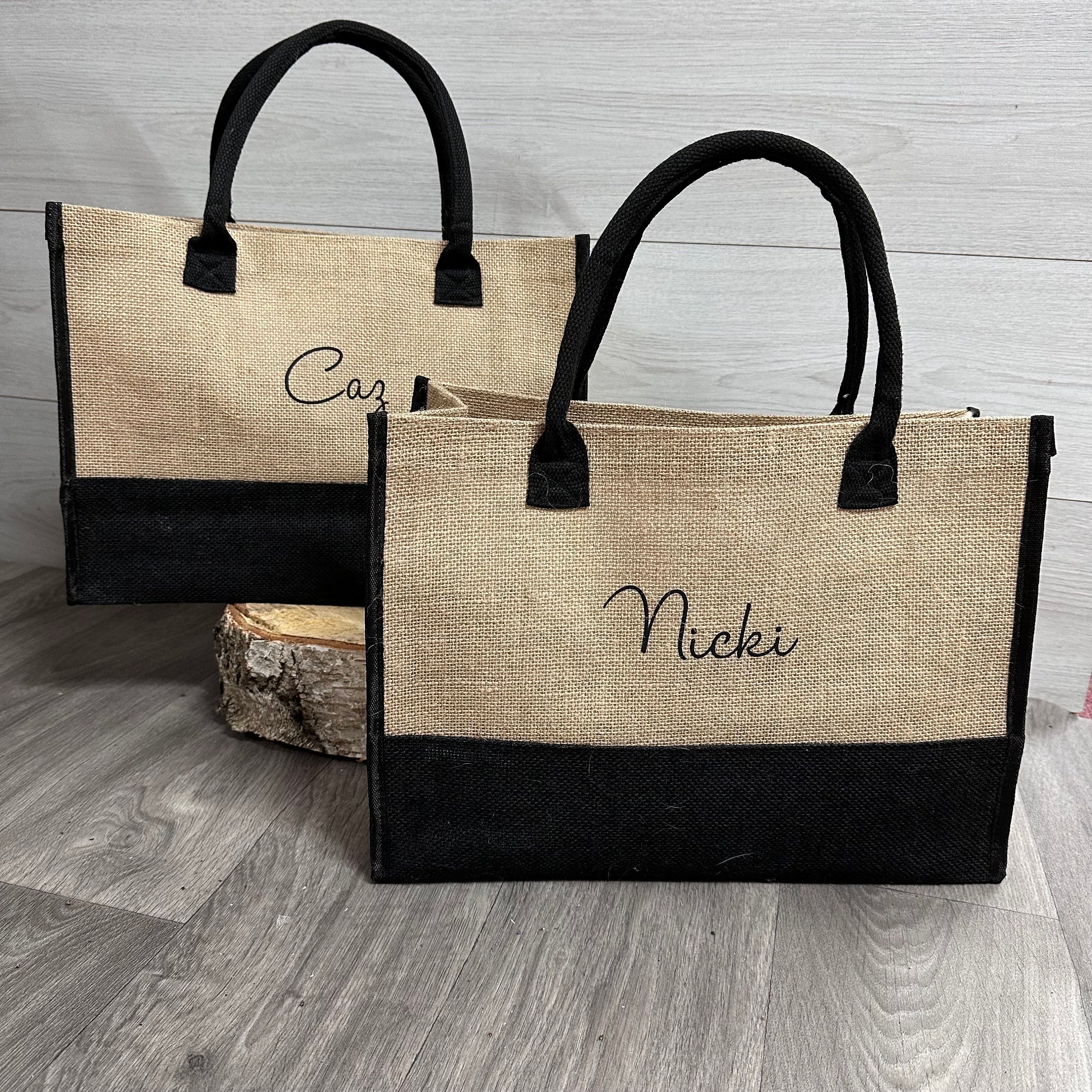 Personalised Tote Bag, Personalised Beach Bag, Monogram Tote Bag
