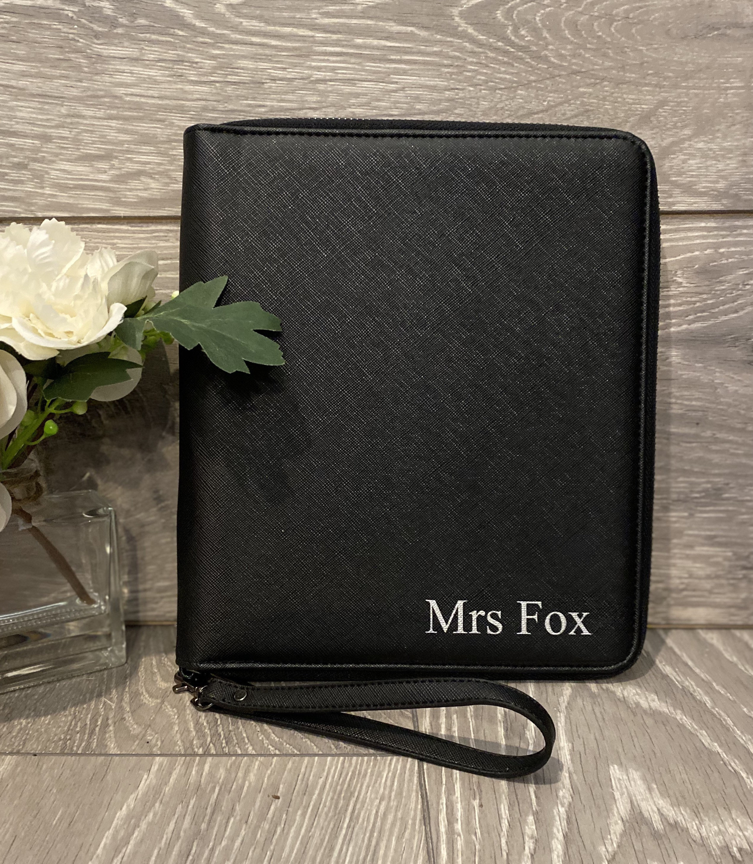 Personalised Travel Organiser, Initial, Monogram, Travel Document ...