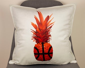 Pillow pineapple, Basketball, Pillow cover