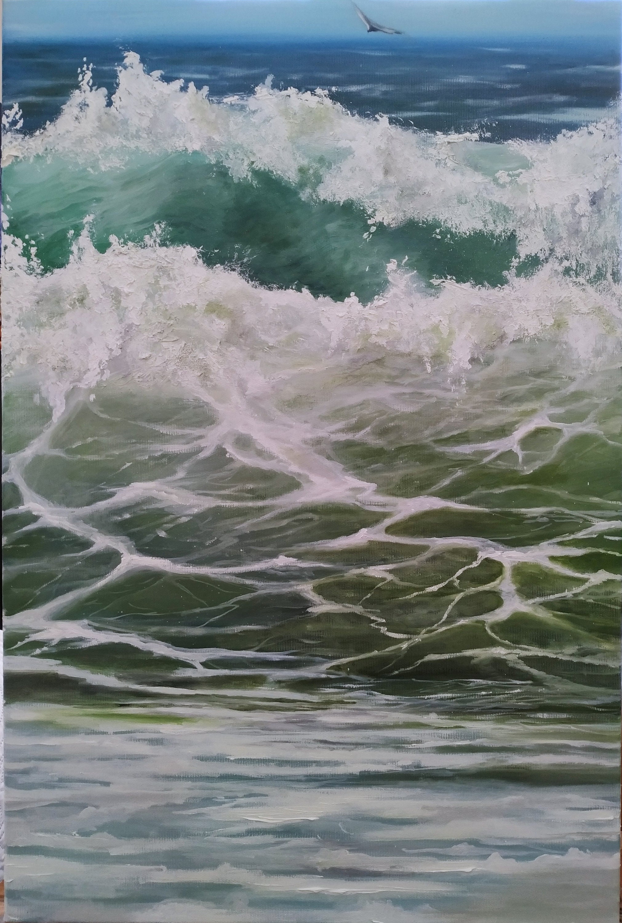 online shop discount price The energy painting Waves tidal will add the  energy of the ocean to your space 